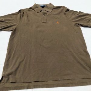 Brown Polo Ralph Lauren Polo Shirt